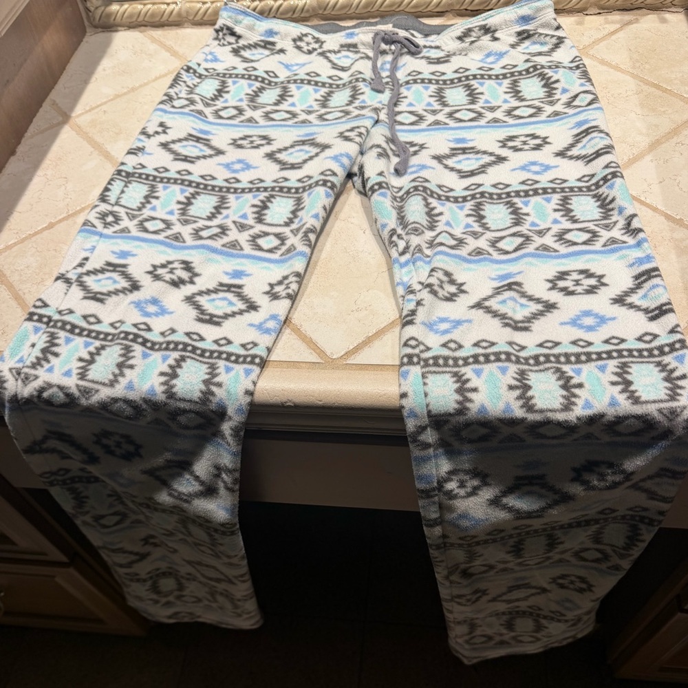 Christmas Aztec Patterned pajamas Bottoms